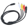 PKPOWER 5ft AV A/V Audio Video TV Cable Cord Lead