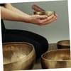 ibasenice Handmade Nepalese Buddha Singing Bowl Stick Mallet for Meditation