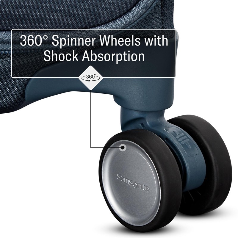 Samsonite UpLIFT Lightweight Softside Carry-On Luggage with Spinner Wheels -