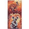 I Love Aus Kangaroo and Koala Mosaic Beach Towel