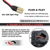 KEEGTBOX Full LED License Plate Light Tag Lamp Assembly Compatible