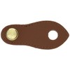 [KIWAYA] PPS-BR Genuine Leather PU Pin Strap, Brown (BRN Brown