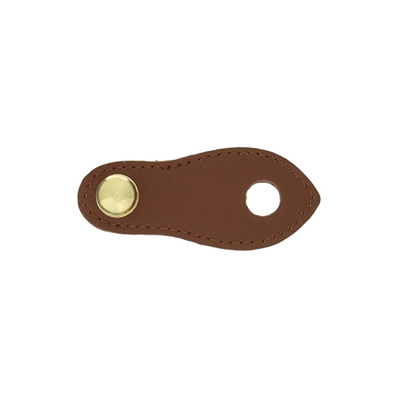 [KIWAYA] PPS-BR Genuine Leather PU Pin Strap, Brown (BRN Brown