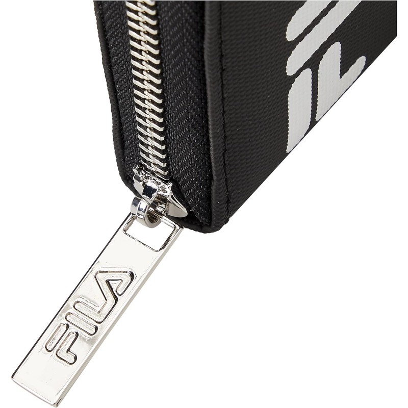 Fila Long Wallet Poly Print Round Coin Purse Card Holder