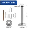 Misuyue Wall Door Stop, Stainless Steel, 25 cm, Wall Mounted