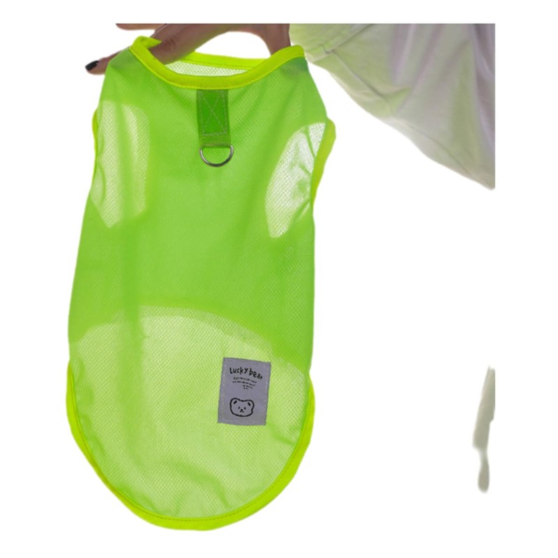 Tangpan - Paquete de 2 camisas para perros, suaves, transpirables,