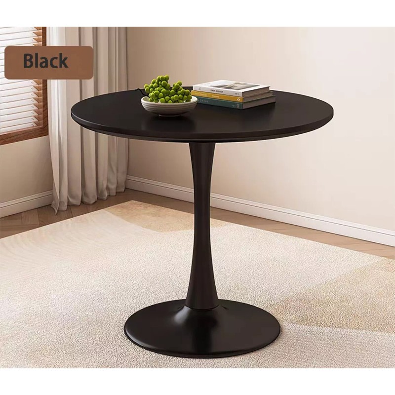 Unbranded Wood Round Dining Table Tulip Table Small Kitchen Table