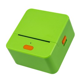 NETUM P58C Mini Label Printer- Portable Barcode Label Maker Printer Bluetooth Inkless Thermal Printer Compatible with Android iOS for Retail Barcode, Clothing, Small Business Home Office(Green)