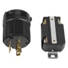 3pin Electrical Plug Connector Receptacle Set NEMA L6-30P L6-30R 30A