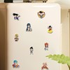 Dragon Ball Fridge Magnets Set - 20 Pcs Mixed Cartoon