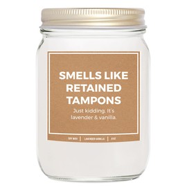 You Nique Designs Labor and Delivery Nurse 8oz Candle, Gifts for Labor and Delivery Nurses - Funny Ob, OBGYN, L&D Nurse Gifts - Mother & Baby Nurse Candle Ideas (Lavender & Vanilla)