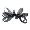 JKQBUX Forest-style Hair Bow Clips Bride Hair Pins Beads Bowknot