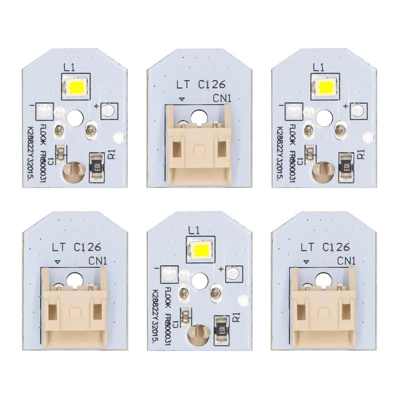 yrjns WR55X11132 WR55X25754 Refrigerator LED Light Fit for GE Refrigerator,
