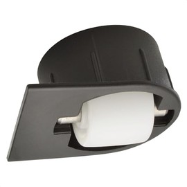 WAGNER ROLLER-MINI Swivel Castor / Countersunk Roller Diameter 15 mm, Hard, Black Plastic Housing 30/Diameter 25 x 14/2 mm, Metal Pin, Load Capacity 50 kg, Made in Germany - 01705501