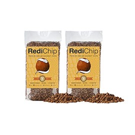 RediChip Coconut Chip Substrate for Reptiles Loose Medium Sized Coconut Husk Chip Reptile Bedding 36 Quart (2 Pack)