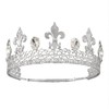 Retro Men's Metal Round Crown King Ornament Royal Cosplay Props
