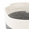 Foldable Laundry Basket Multipurpose Large Capacity Cotton Linen Woven Collapsible
