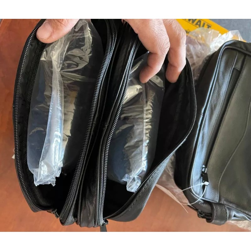 VIOSI Multi-Use Leather Handbag 10 x 7 inch