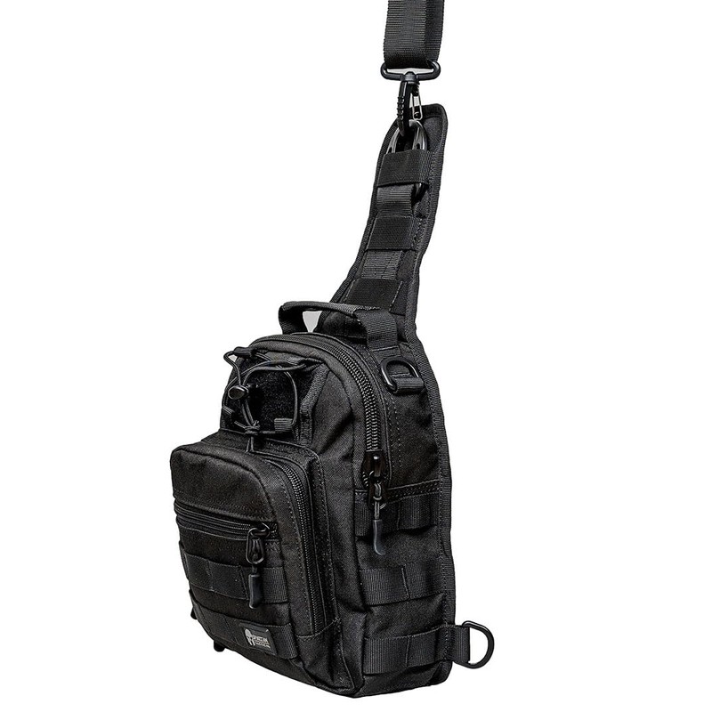 Spartan Tactical ARC MKII EDC Sling Bag, Shoulder Bag, Gun
