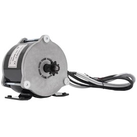 CNCEST Gear Reduction Electric Motor, 24V 500W Brushed DC Motor, Electric Bicycle Brushed Motor Reductor for Electric Bicycle Scooter Bikes, 1700rpm