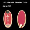 AYGUCEKE TPU Protective Key Fob Cover Case Compatible with Nissan