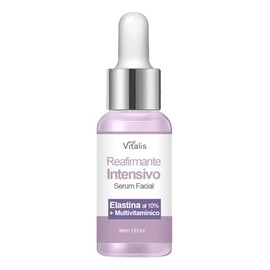 Vitalis Sérum Facial con Elastina 10% – Hidratante Reafirmante de Textura Ligera, Aporta Suavidad y Luminosidad Natural – Ideal para Uso Diario – 30 ml