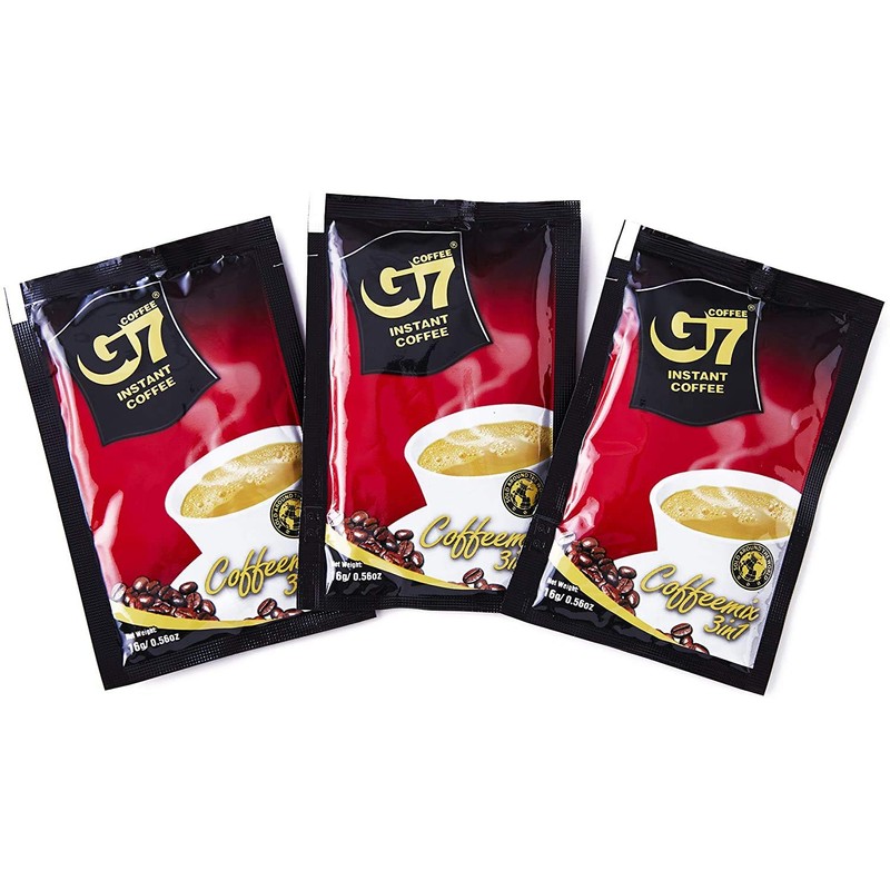 TRUNG NGUYEN G7 Instant Coffee (Coffee Mix 3in1) 16g X