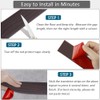 Floor Transition Strip 2" Self Adhesive Flat Vinyl Flooring Transitions