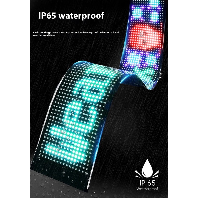 Daybetter RGB LED 16*32 512LEDs IP65 Waterproof USB Flexible Pixel