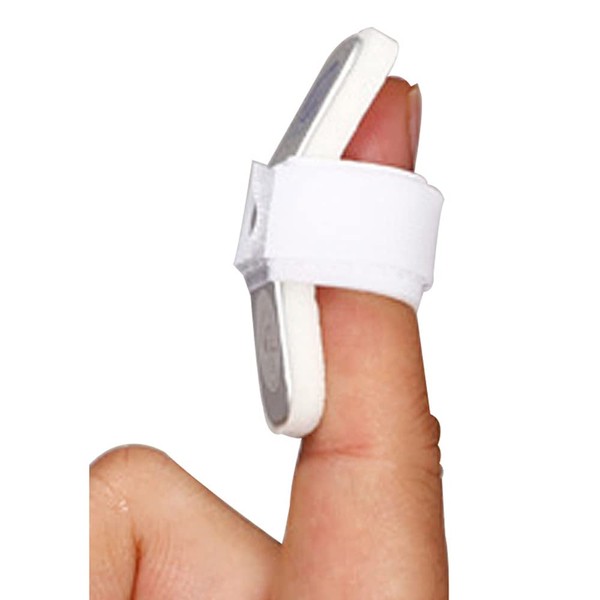 SoulGenie TipGuard Bendable Finger Splint for Mallet Finger Deformity and Post-Surgical Care - Adjustable Finger Straightener and Trigger Finger Brace