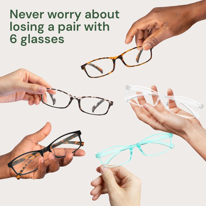 Gaoye Reading Glasses Men/Women, Eyeglasses, Blue Light Readers for Men/Women,