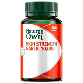 Nature's Own High Strength Garlic 10000mg Tab X 100