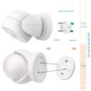 BIGLIGHT Battery Operated Motion Sensor Spotlight, Wireless LED Flood Light