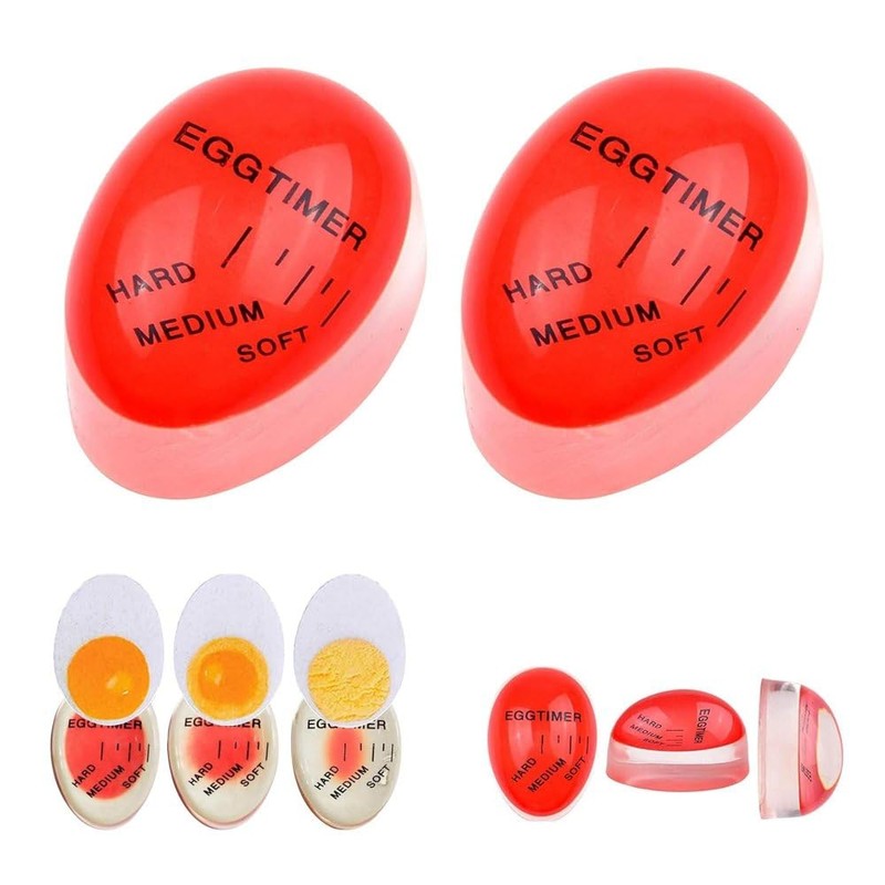Egg Timers for Boiling Eggs, Colour Changing Egg Timers for