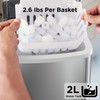 Silonn Countertop Ice Maker, 9 Ice Cubes in 6 Mins,