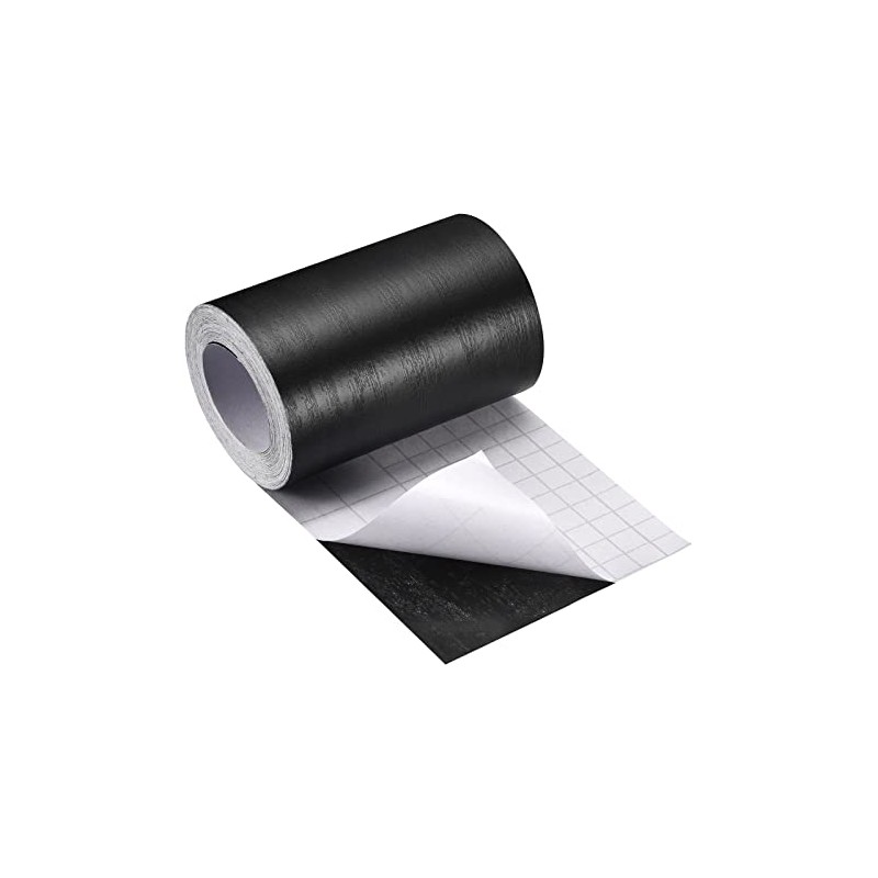 4R Quattroerre.it 10542 Tiras Adhesivas para Coche, Color Negro, 100