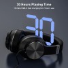 BOBTOT Headphones Over Ear Wireless Foldable Headsets Built-in Mic Hi-Fi