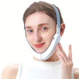 Facial massager microcurrent type high frequency care V line face, 1 piece, white, premium type / 얼굴마사지기 미세전류형고주파 케어V라인 얼굴, 1개, 흰색, 고급형
