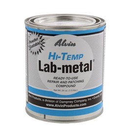 ALVIN 24 oz Lab Metal Repair and Patching Compound Withstands Temps Up to 1000F