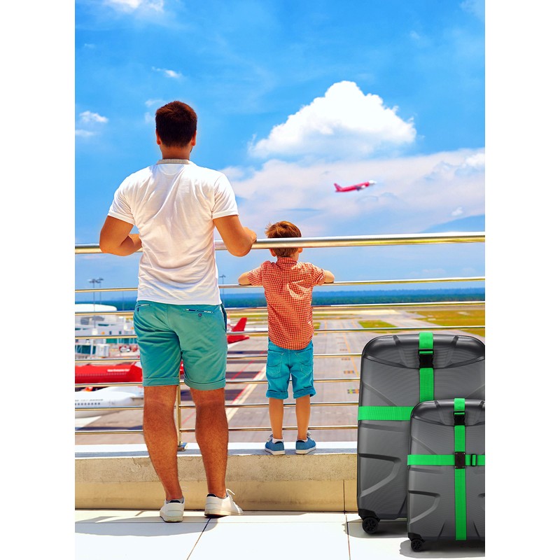 Luggage Strap Set of 4 – Luggage Strap + Free