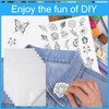 Printable Embroidery Paper, 6 Sheets Embroidery Transfer Paper, Embroidery Film