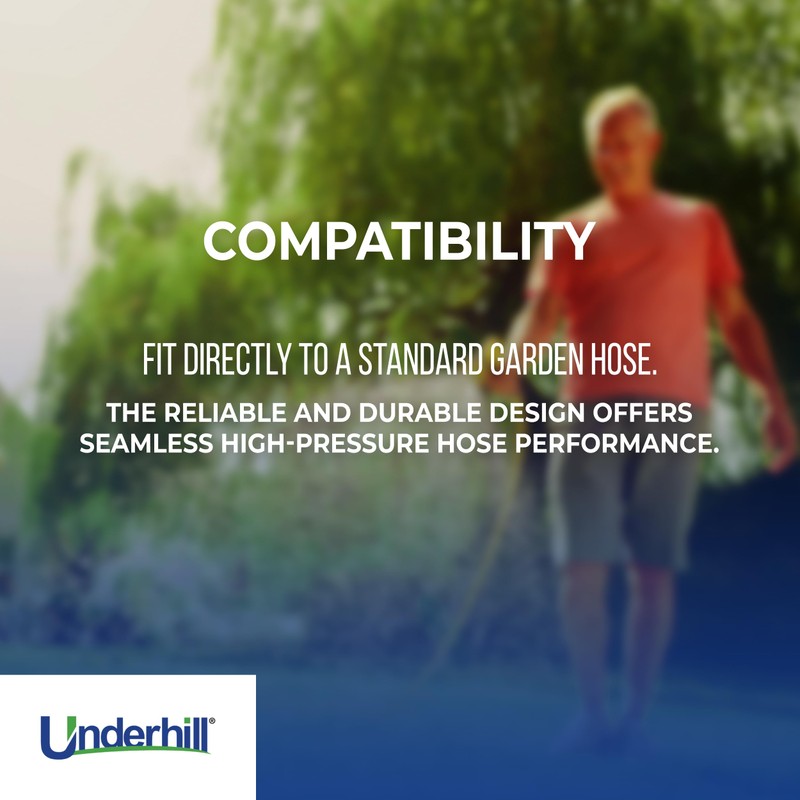 Underhill Precision Rainbow with High Flow Control Valve Garden Water