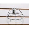 Exhivit Gancho Exhibidor Porta Gorra Cromo P/ Panel 12 Piezas