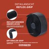 CONTEC CT 03199996 Handlebar Tape Reflex Grip Black 200 mm