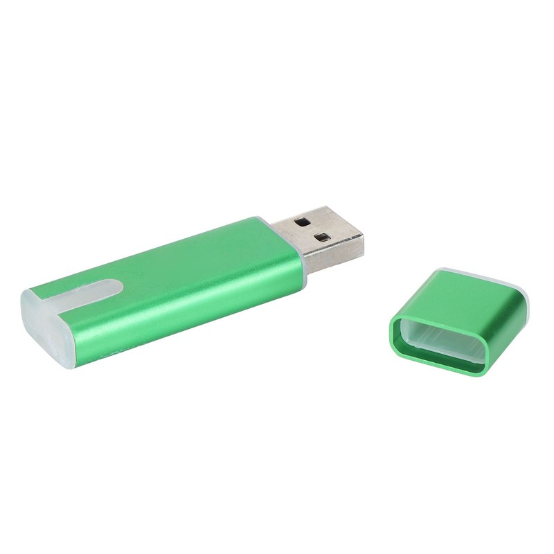 Flash Drive Portable Green U Disk Large Storage Stick with
