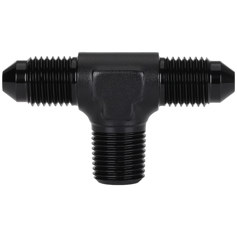 Podavelle 3AN Male Flare Tee to 1/8 NPT on Side