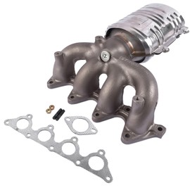 GELUOXI Manifold Catalytic Converter Replacement for Kia Rio Hyundai Accent 4 Cyl 1.6L 2006-2011 641529 757518