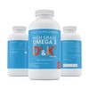 Nordic Supplements Omega 3 Fish Oil 1000mg with Vitamin D