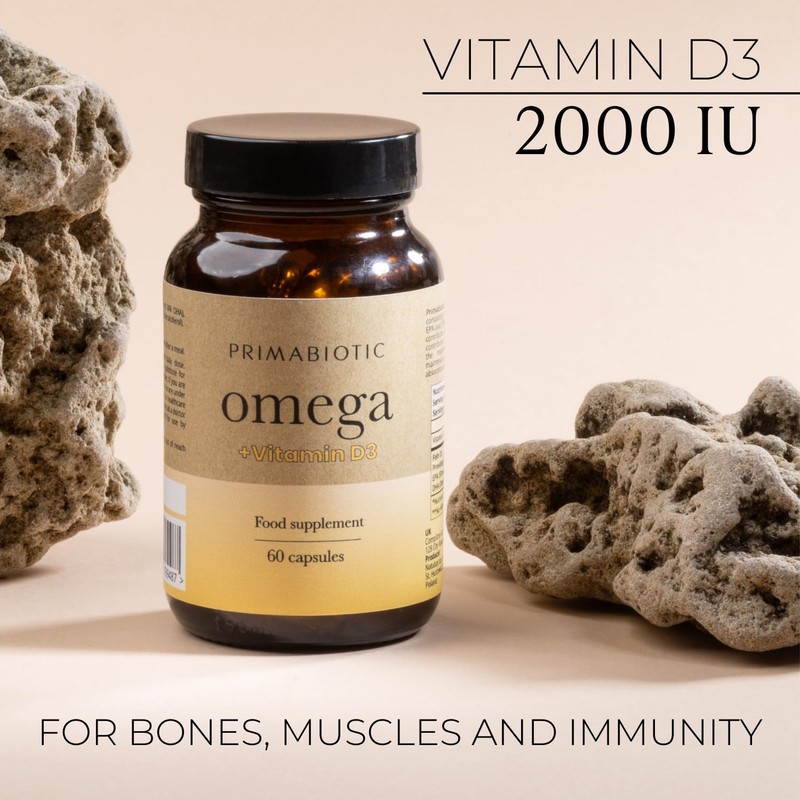 Primabiotic Omega 3 – High Strength Fish Oil Capsules |