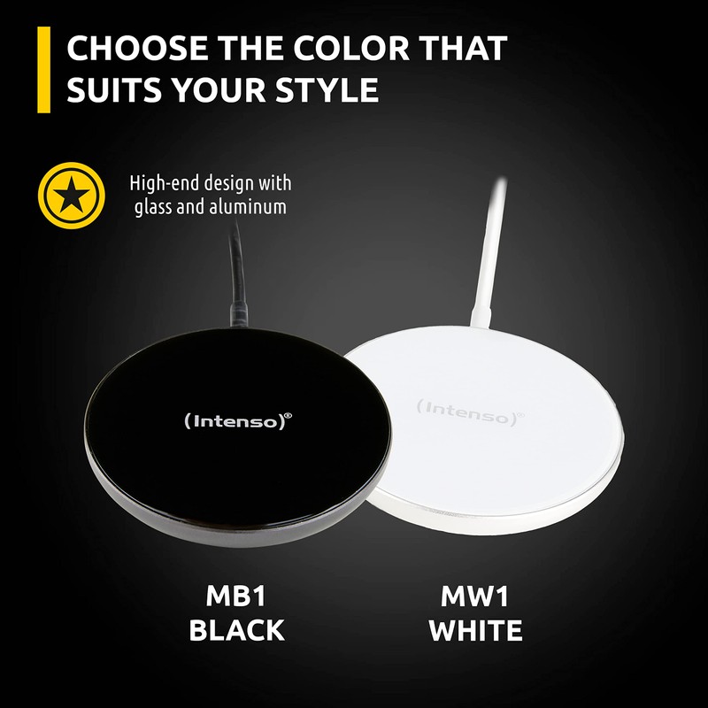Intenso 15W Magnetic Wireless Charger MW1 White with 30W PD